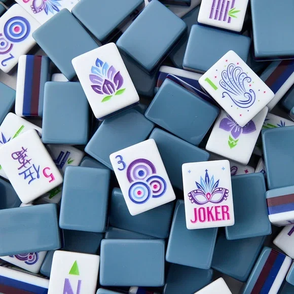 Oh My Mahjong Preppy Soirée Tiles New in Box - Picture 2 of 7